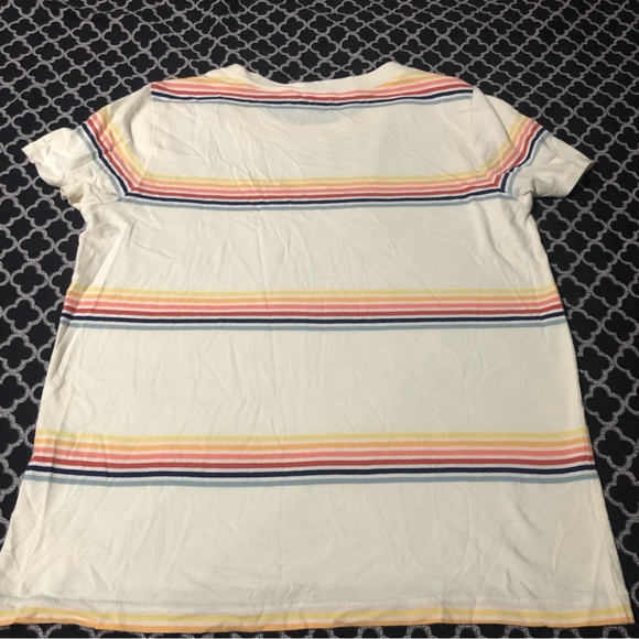 Madewell Tops - Madewell Womens Striped T Shirt Blouse Short Sleeve Size XS